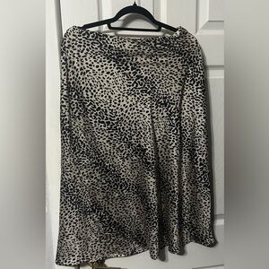 Leopard Print Women's Skirt